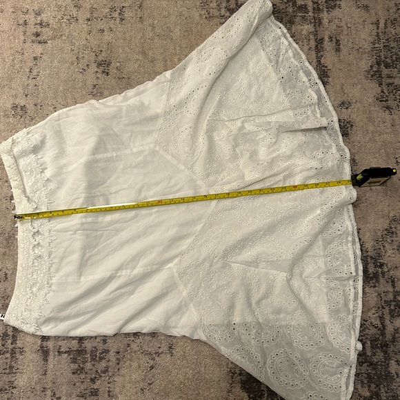 White Nygard Midi Skirt - Picture 6 of 6